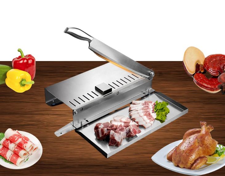 Dao cắt gà, thịt, sườn, đồ đông lạnh Foodcom, phiên bản Tiêu chuẩn 28cm